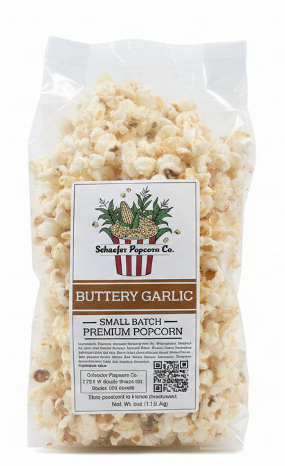 Buttery Garlic Popcorn